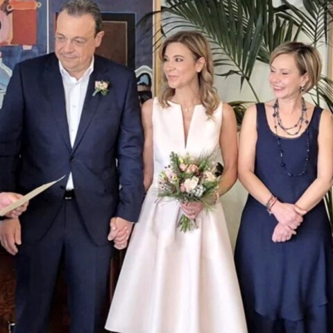 Παντρεύτηκε ο Σωκράτης Φάμελλος στο δημαρχείο Θεσσαλονίκης