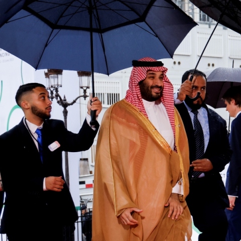 Ο de facto ηγέτη της Σαουδικής Αραβίας, Μοχάμεντ μπιν Σαλμάν