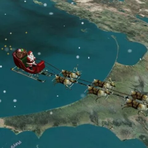 Ο Άγιος Βασίλης ξεκίνησε το ταξίδι του για την παράδοση των δώρων - Live η πορεία του