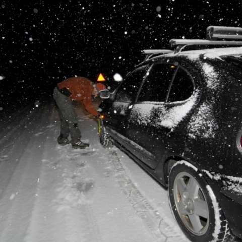 Οχήματα στα χιόνια