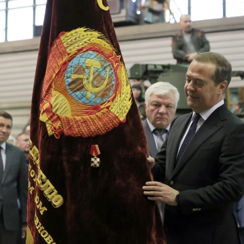 O αντιπρόεδρος του συμβουλίου ασφαλείας της Ρωσίας,  Ντμίτρι Μεντβέντεφ