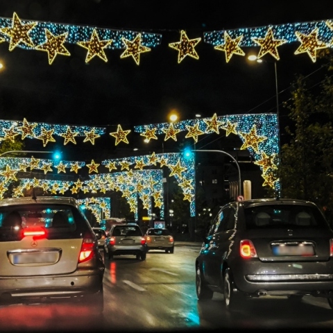 δρομος, αυτοκινητα, πεζοι