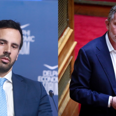 Kόντρα Ρωμανού με Γερουλάνο για την πρόταση περί φορολόγησης των τραπεζών 