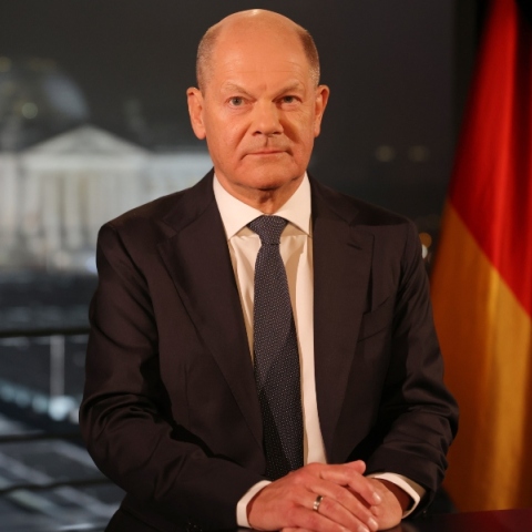 Ο γερμανός καγκελάριος, Όλαφ Σολτς