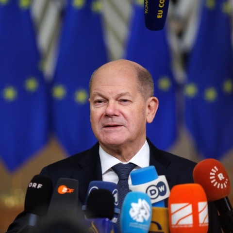 Ο Γερμανός Καγκελάριος Όλαφ Σολτς