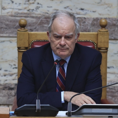 Ο πρόεδρος της Βουλής, Κώστας Τασούλας