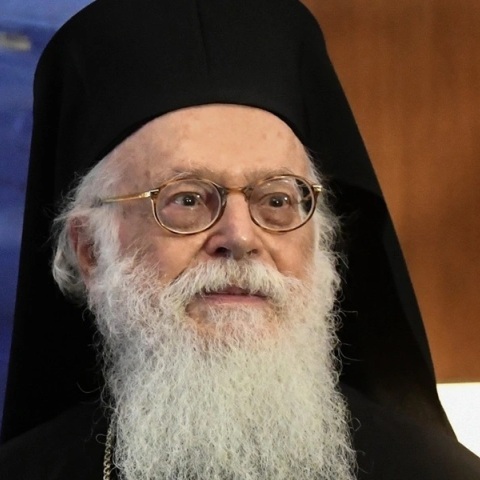 Ο Αρχιεπίσκοπος Αλβανίας Αναστάσιος