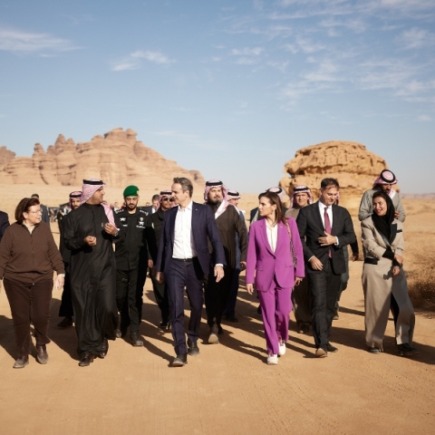 Κυριάκος Μητσοτάκης με υπουργους