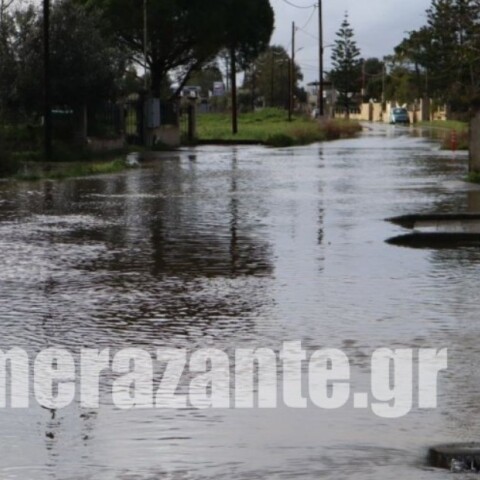 Ζάκυνθος: Προβλήματα προκάλεσε το κύμα κακοκαιρίας - Πλημμύρισε η Δημόσια Ιστορική Βιβλιοθήκη