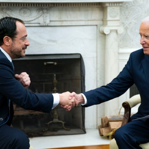 Χριστοδουλίδης και Μπάιντεν