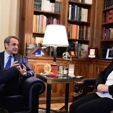 Αντίστροφη μέτρηση για την Προεδρία της Δημοκρατίας: Σήμερα το τετ α τετ Μητσοτάκη-Σακελλαροπούλου