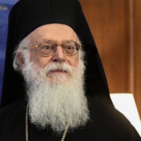 ο Αρχιεπίσκοπος Αλβανίας Αναστάσιος