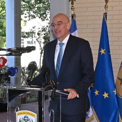 Ο Υπουργός Εθνικής Άμυνας, Νίκος Δένδιας 