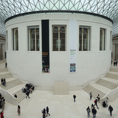 Είσοδος του Βρετανικού Μουσείου