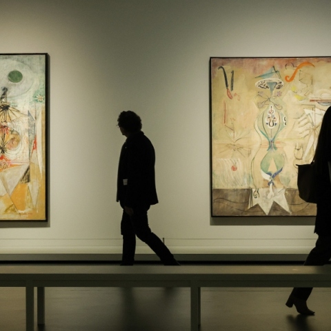 Πινακοθήκη, επισκεπτες, πινακες