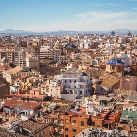 Η πόλη της Βαλένθια, στην Ισπανία