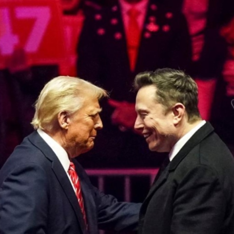 Ντόναλντ Τραμπ και Έλον Μασκ