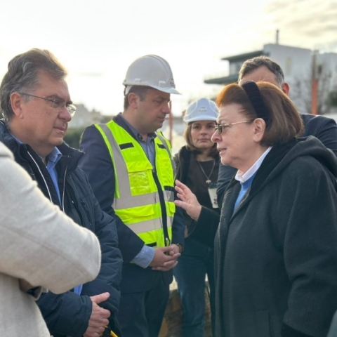 Αυτοψία της Υπουργού  Πολιτισμού στο Αρχαιολογικό Μουσείο Χίου