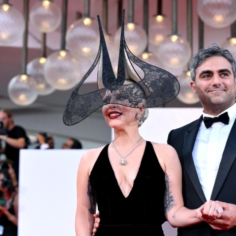Η Lady Gaga με τον αρραβωνιαστικό της, Μάικλ Πολάνσκι