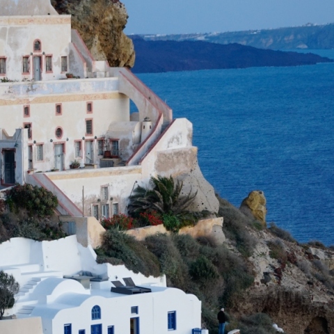 νησι, ασπρα σπιτια, θαλασσα