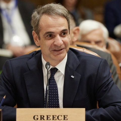  Ο πρωθυπουργός Κυριάκος Μητσοτάκης