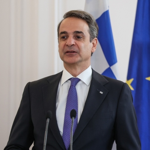 Ο πρωθυπουργός Κυριάκος Μητσοτάκης 