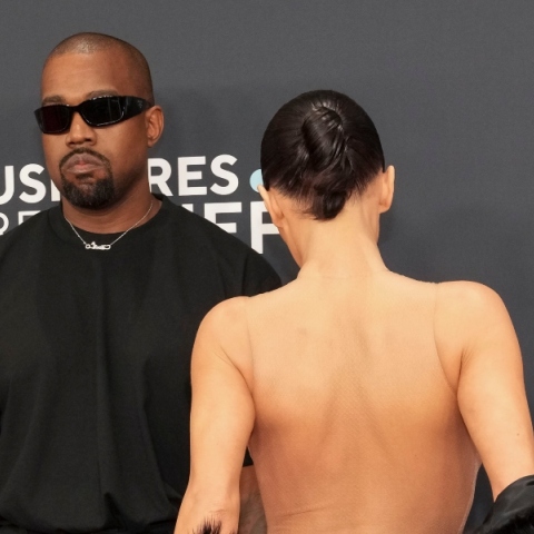 Κάνιε Γουέστ και Μπιάνκα Σενσόρι