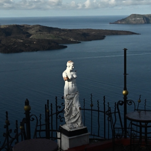 αγαλμα, νησι, θαλασσα