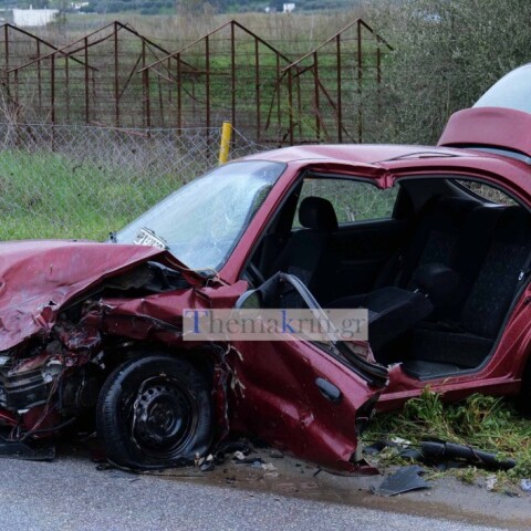 Κρήτη: Σφοδρό τροχαίο στις Μαλάδες – Γυναίκα απεγκλωβίστηκε και μεταφέρθηκε στο νοσοκομείο