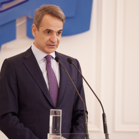 Ο πρωθυπουργός Κυριάκος Μητσοτάκης