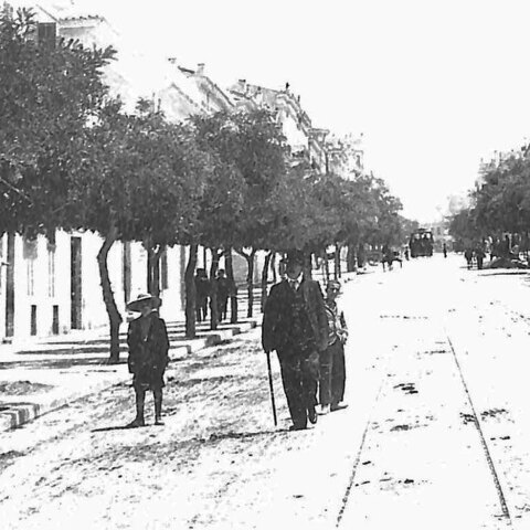 Η οδός Πειραιώς το 1900