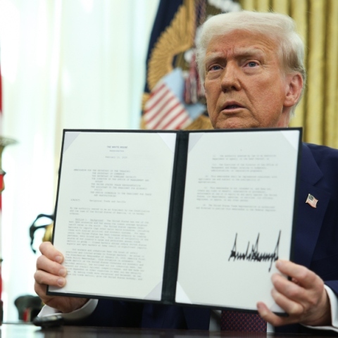 Ο πρόεδρος Τραμπ