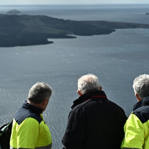 σαντορινη, επιστημονες, νησι, θαλασσα