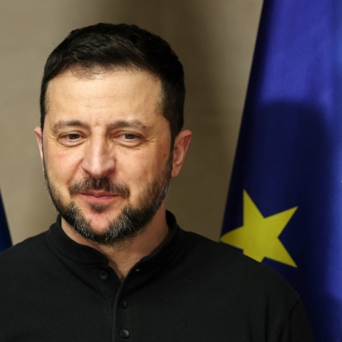 Ο πρόεδρος της Ουκρανίας Βολοντίμιρ Ζελένσκι 