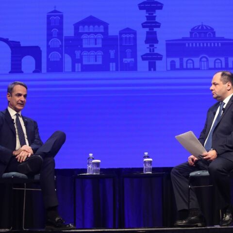 ΣΥΖΗΤΗΣΗ ΤΟΥ ΠΡΩΘΥΠΟΥΡΓΟΥ ΚΥΡΙΑΚΟΥ ΜΗΤΣΟΤΑΚΗ ΣΤΟ ΠΛΑΙΣΙΟ ΤΟΥ "THESSALONIKI SUMMIT 2025" (ΒΑΣΙΛΗΣ ΒΕΡΒΕΡΙΔΗΣ/ΜΟΤΙΟΝΤΕΑΜ)