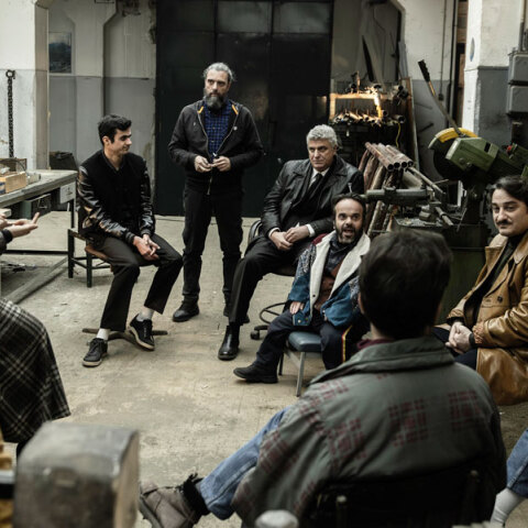 Στα γυρίσματα της σειράς Ριφιφί