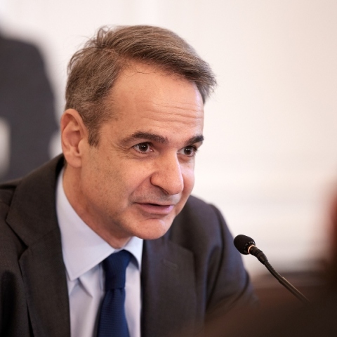 Ο Πρωθυπουργός Κυριάκος Μητσοτάκης