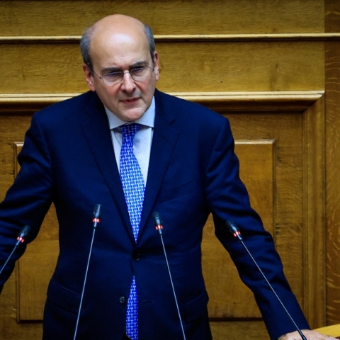 Ο υπουργός Οικονομίας και Οικονομικών Κωστής Χατζηδάκης 