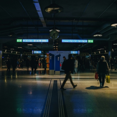 Μπλακ άουτ στο μετρο, επιβατες