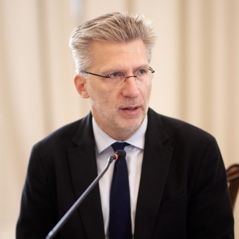 Ο Υπουργός επικρατείας Άκης Σκέρτσος 