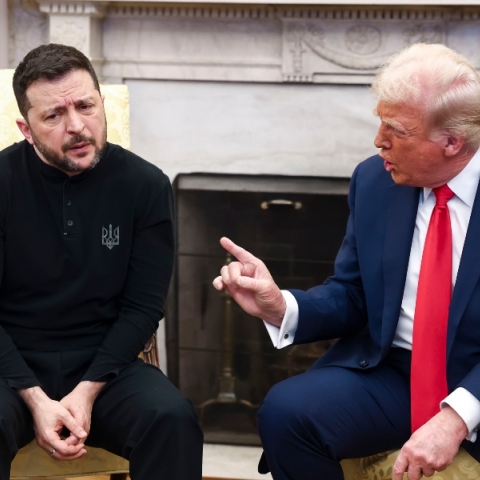 Ζελένσκι και Τραμπ