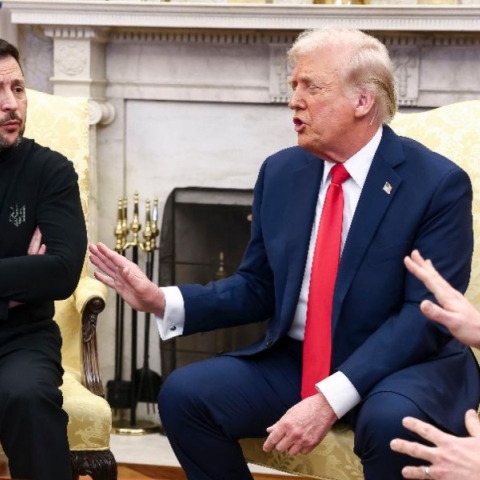 Ζελένσκι, Τραμπ και Βανς στον Λευκό Οίκο