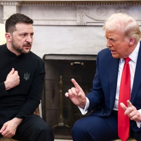 Ζελένσκι και Τραμπ στον Λευκό Οίκο