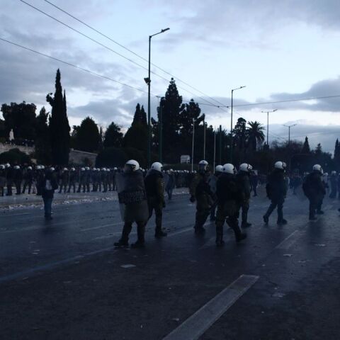 ΕΠΕΙΣΟΔΙΑ ΜΕΤΑ ΤΟ ΤΕΛΟΣ ΤΗΣ ΑΠΕΡΓΙΑΚΗΣ ΣΥΓΚΕΝΤΡΩΣΗΣ ΣΤΗΝ ΑΘΗΝΑ ΓΙΑ ΤΗΝ ΣΥΜΠΛΗΡΩΣΗ ΔΥΟ ΧΡΟΝΩΝ ΑΠΟ ΤΟ ΣΙΔΗΡΟΔΡΟΜΙΚΟ ΔΥΣΤΥΧΗΜΑ ΤΩΝ ΤΕΜΠΩΝ (ΜΙΧΑΛΗΣ ΚΑΡΑΓΙΑΝΝΗΣ/EUROKINISSI)