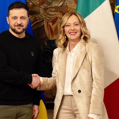 Συνάντηση Μελόνι-Ζελένσκι στο Λονδίνο: Τονίσθηκε και πάλι η στήριξη της Ιταλίας προς την Ουκρανία