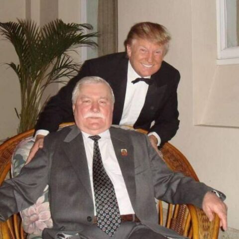 Ουκρανία: Ο Λεχ Βαλέσα ανέβασε φωτογραφία με τον Τραμπ και του υπενθυμίζει το «καθήκον» του