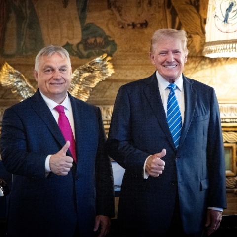 Βίκτορ Όρμπαν και Ντόναλντ Τραμπ
