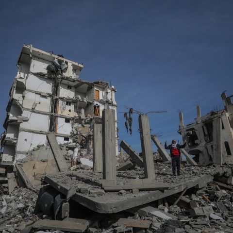 γαζα, συντριμμια