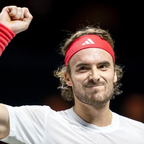 O Στέφανος Τσιτσιπάς