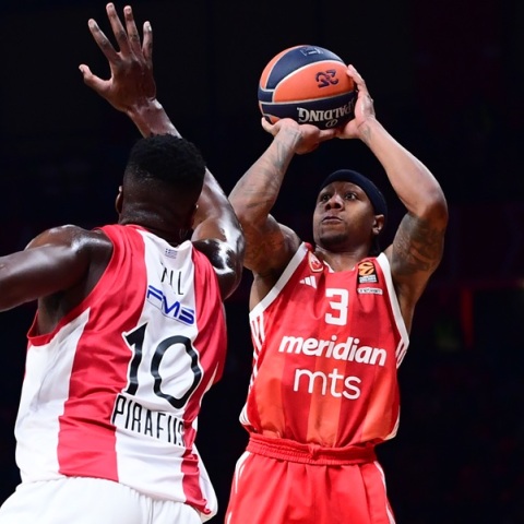 Ολυμπιακός-Ερυθρός Αστέρας 73-81: Άλμα εξάδας για τους Σέρβους στο ΣΕΦ